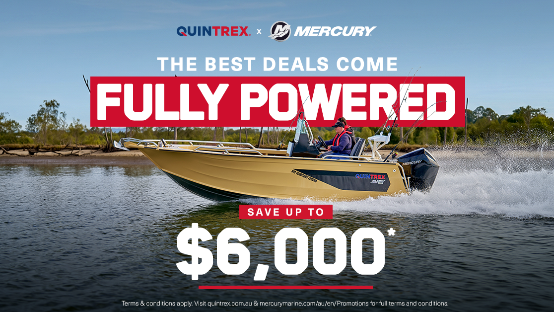 Save Big on Quintrex & Mercury Boat Packages